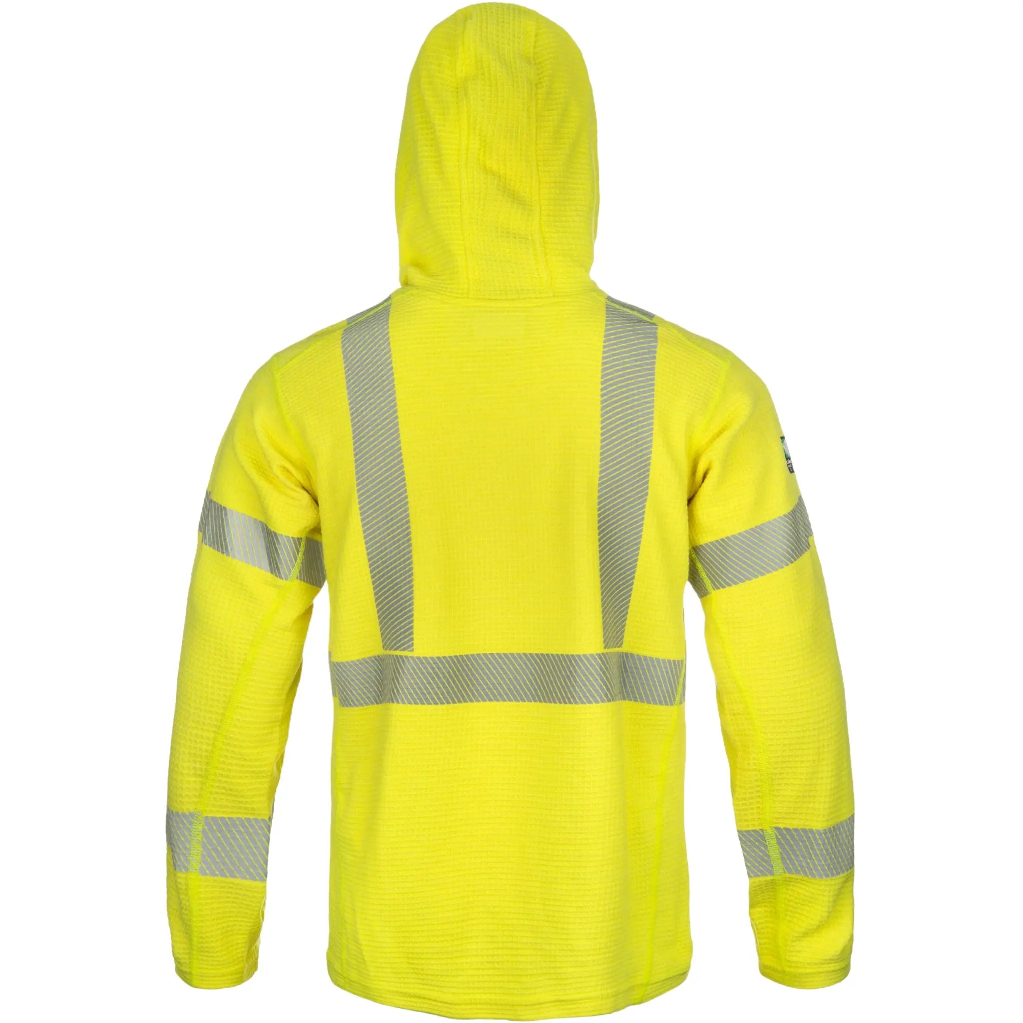 Lakeland LSCMWH29RT High Performance FR Waffle Hoodie, Hi-Vis Yellow
