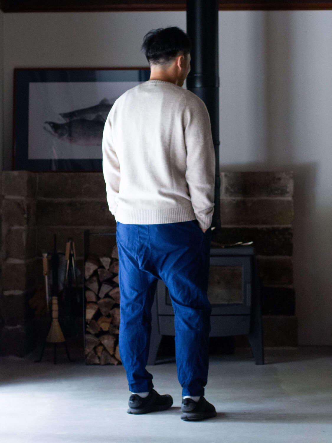 インディゴ刺子さっぱかま(猿袴） | 暮らしのあれこれセレクトショップ