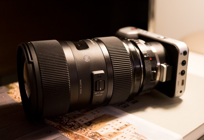 The ultimate Blackmagic Pocket Cinema Camera lens - Sigma 18-35mm