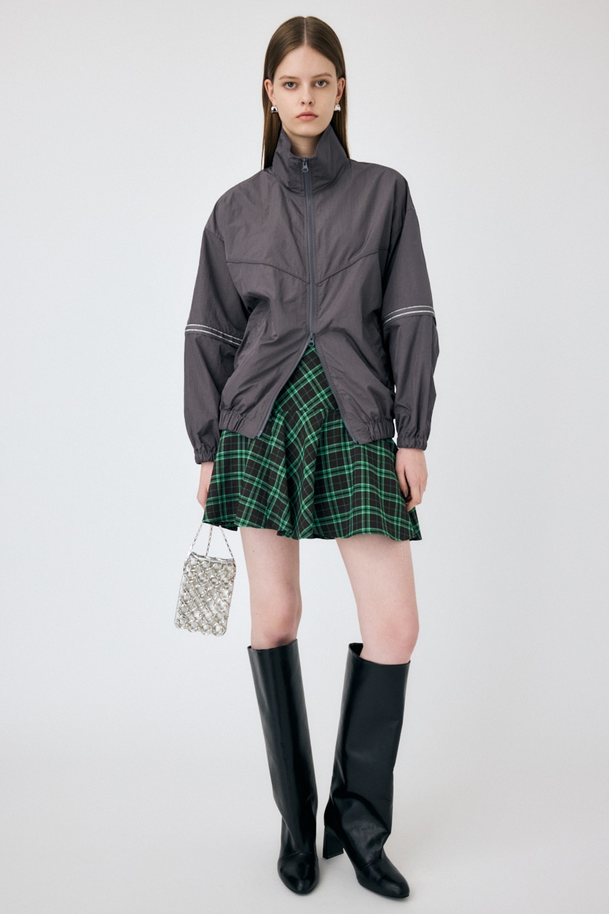 MOUSSY | TARTAN ASSYMMETRY ミニスカート (スカート(ミニ) ) |SHEL
