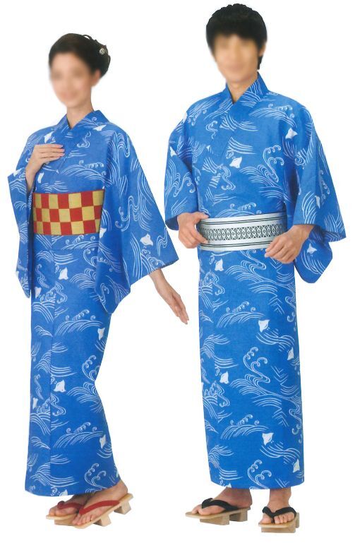 男女同柄】反物・仕立て上がり お揃い浴衣 男仕立M寸・男仕立L寸・女
