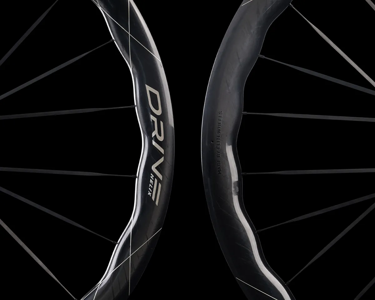 Drive Helix 46D Disc Brake Carbon Road Climbing Wheelset