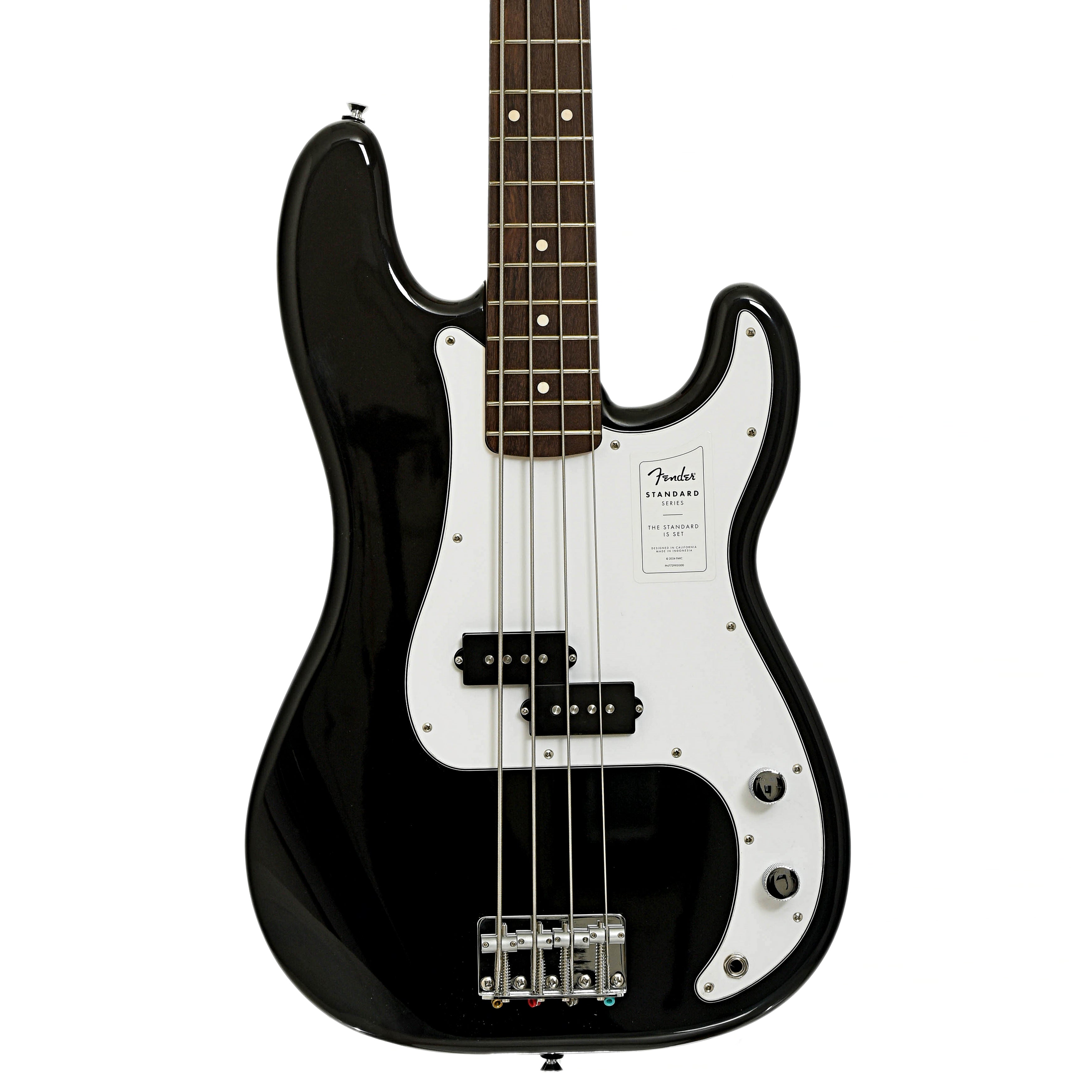 Fender Standard Precision Bass, Black – Elderly Instruments