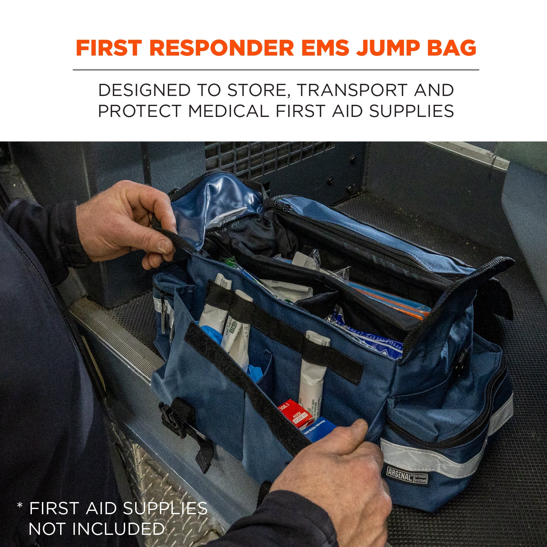 First Responder EMS Jump Bag - 15L | Ergodyne