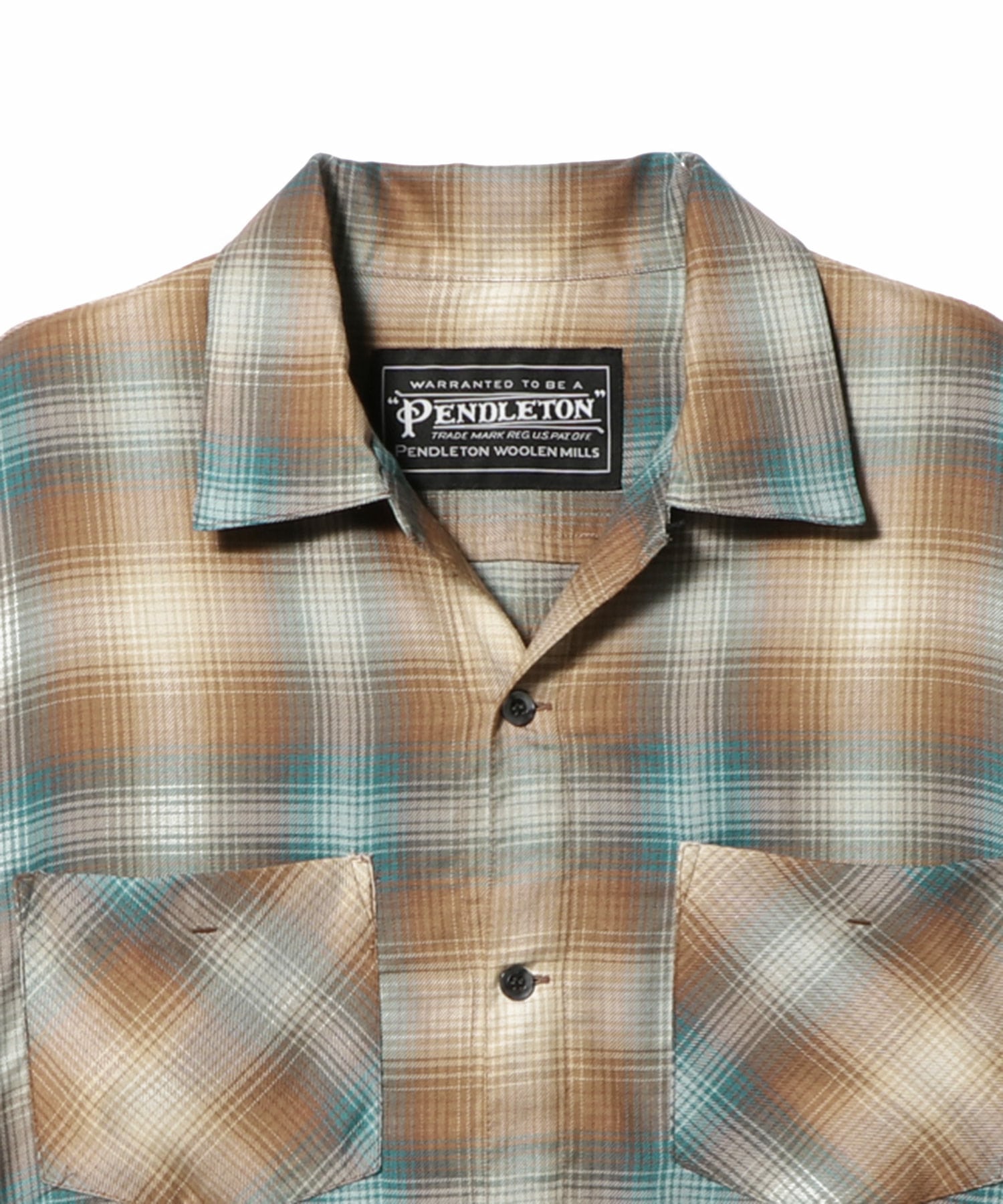 PENDLETON / オンブレチェックロングスリーブシャツ《ESTNATION