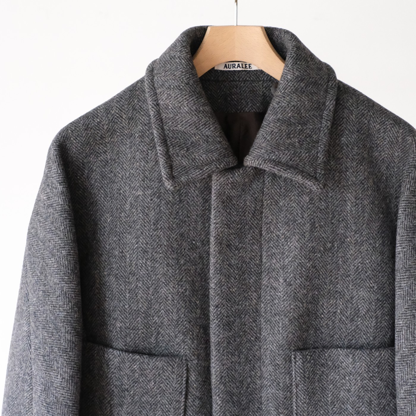 Shetland Wool Double Cloth Blouson | EUREKA FACTORY HEIGHTS