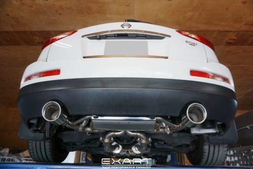 ワンオフマフラー製作】スカイラインクロスオーバー | EXART – High