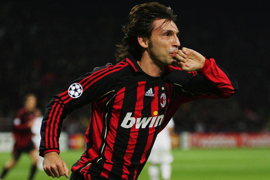 激レア】ACミラン 02-03 ピルロ ユニフォーム チャンピオンズリーグ AC