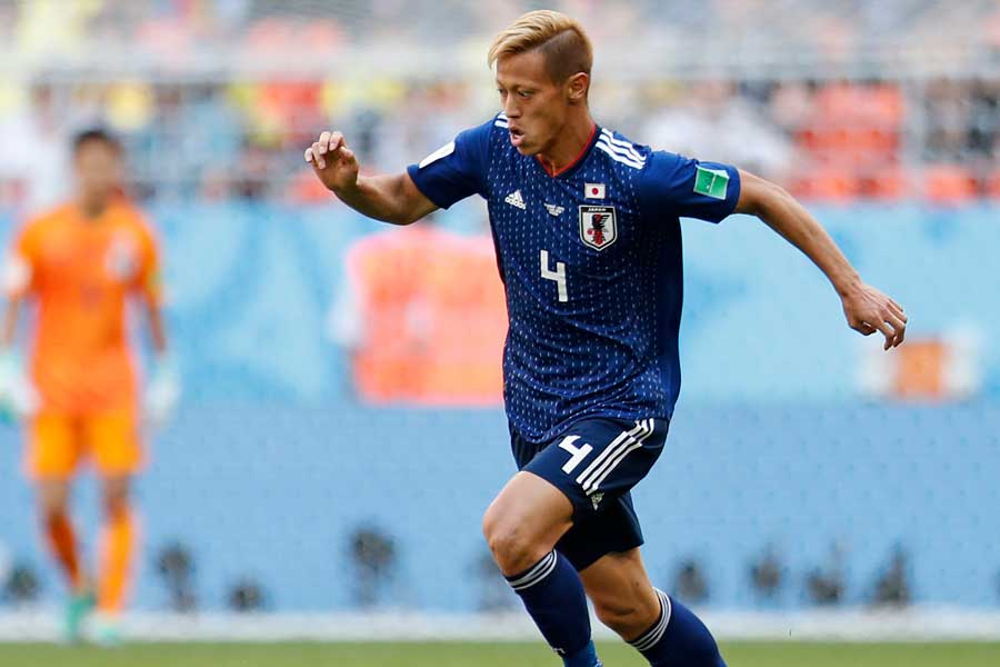 本田圭佑、ロシアW杯「CKキッカー5傑」入り 現地紙「今大会の象徴的CK