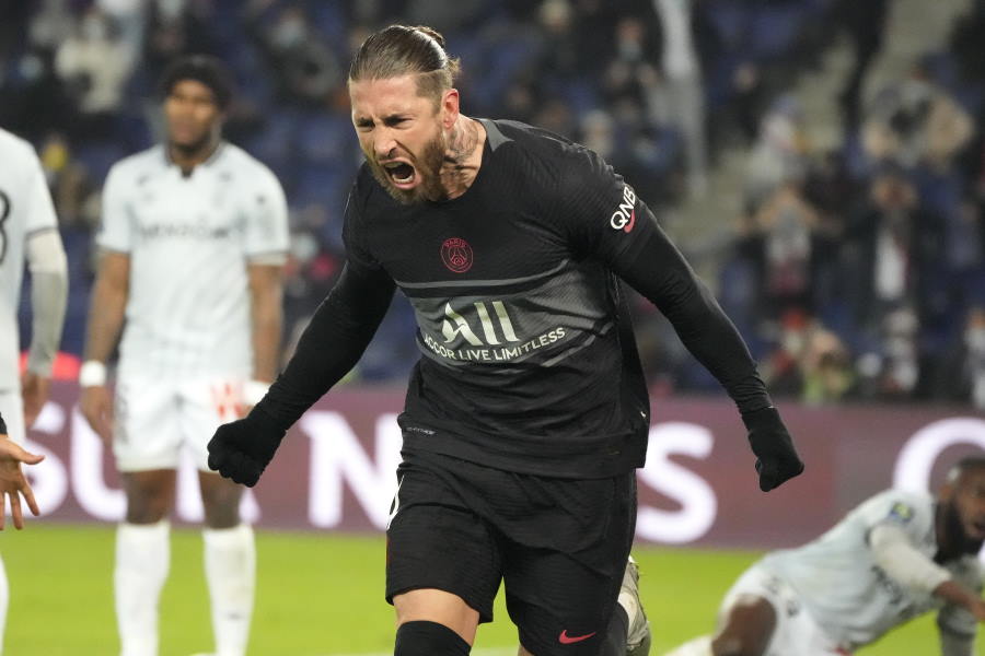 CLで優勝する時が来た」 S・ラモス、待望のPSG移籍後初ゴールに喝采