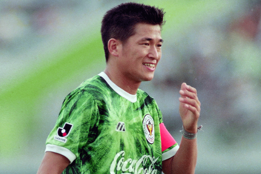 読売クラブ 日本サッカー 武田選手 11 ヴェルディ川崎 Jリーグ