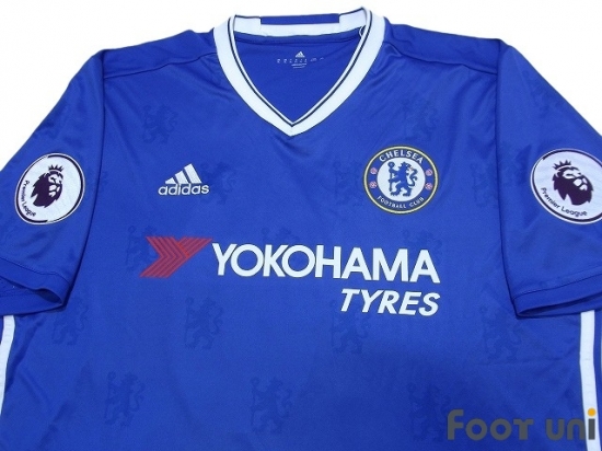 Chelsea 2016-2017 Home Shirt #10 Hazard - Online Store From