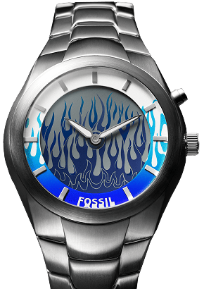 Y2K Big Tic ステンレススチールウォッチ - LE1234 - Fossil