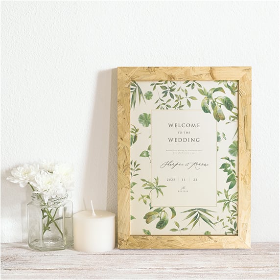 ウェルカムボード手作りの新しいカタチ「favori クラウド」｜【A3