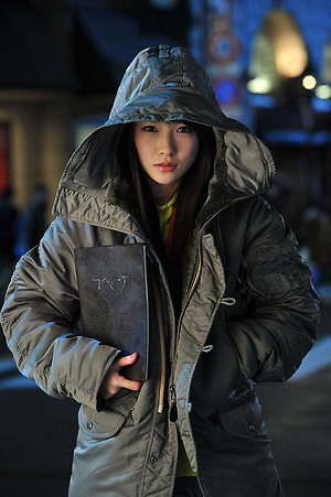 NOID. ラムレザーフーデッドブルゾン デスノート 菅田将暉 ジャケット