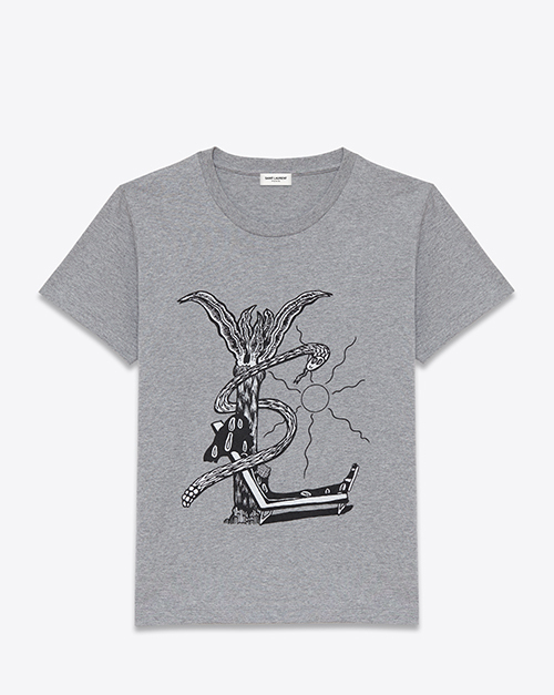 サンローランからアーティストとのコラボTシャツ発売 - ユニーク