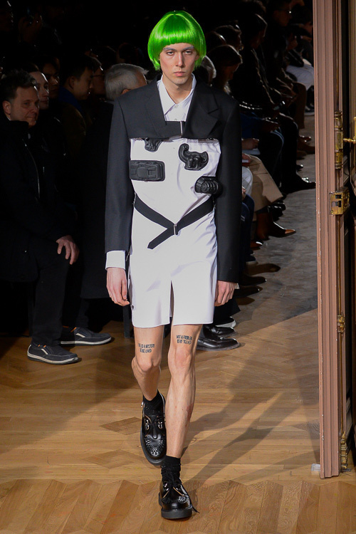 コム デ ギャルソン・オム プリュス 2017年秋冬コレクション - 不揃い