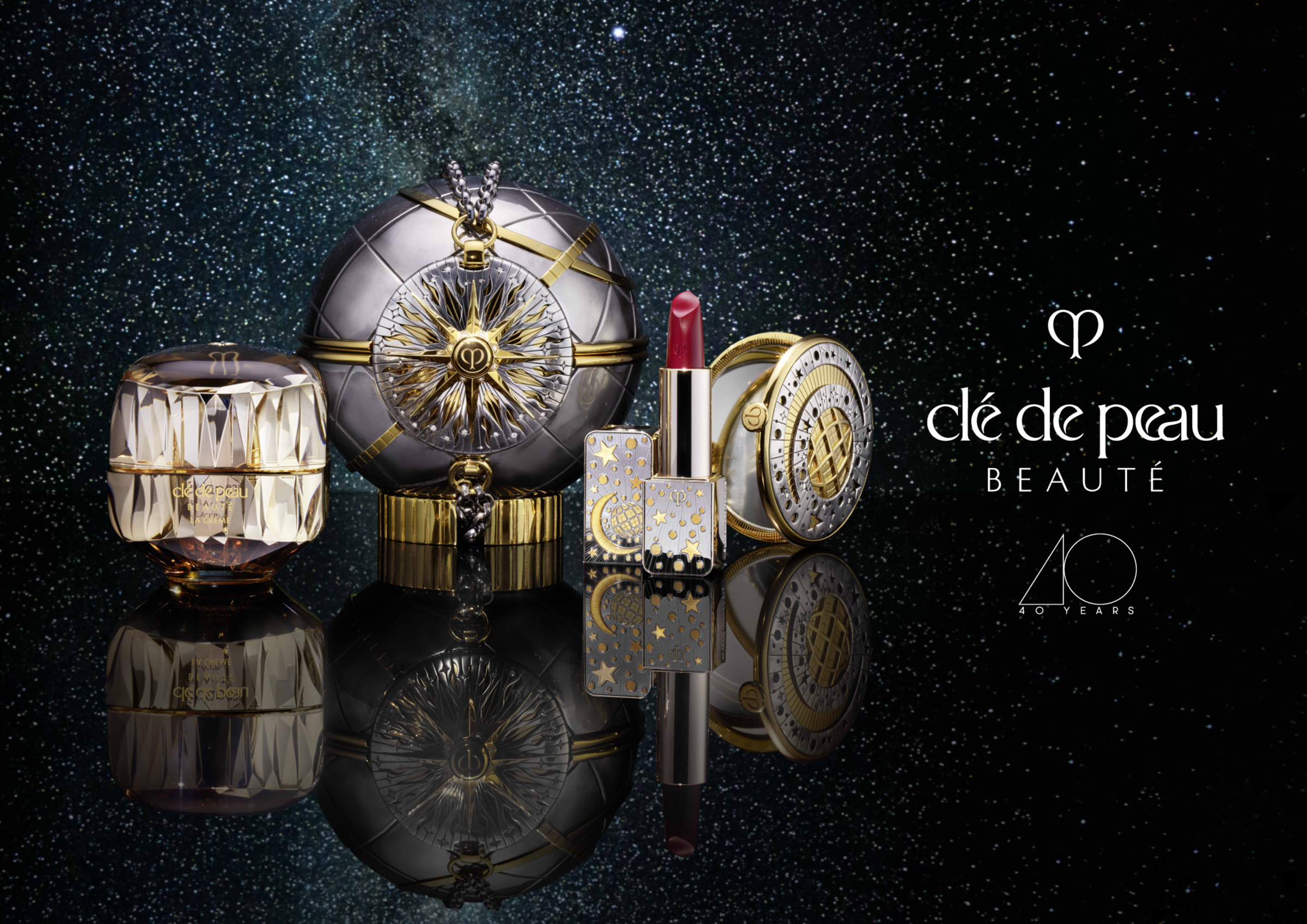 クレ・ド・ポー ボーテが仏ジュエラーとコラボで輝くクリームとリップ発売