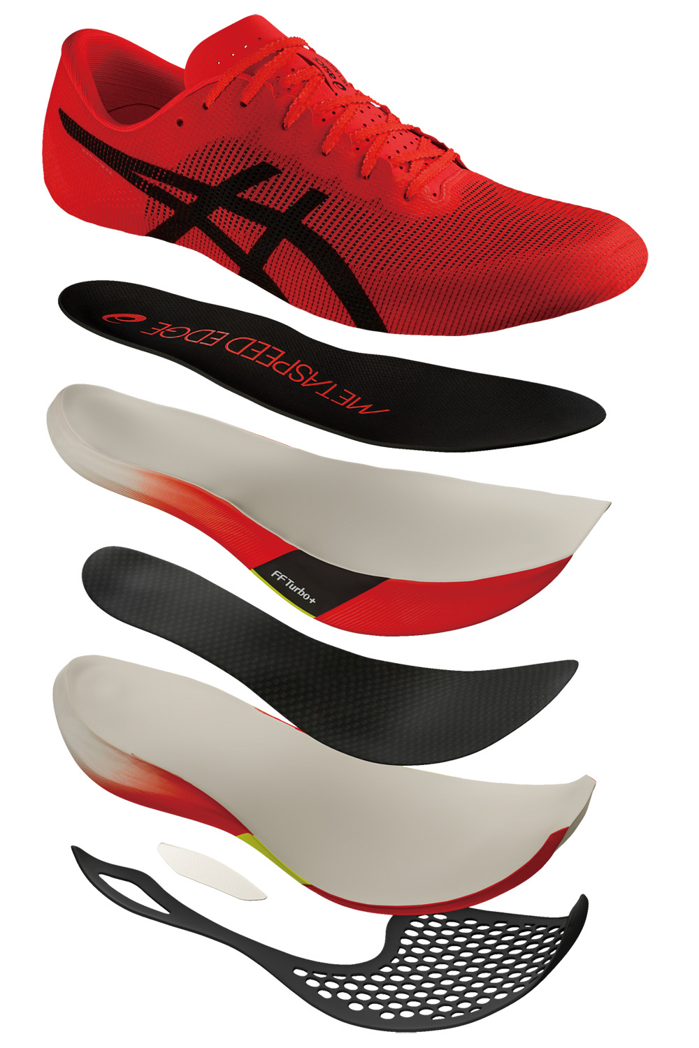 アシックス 新素材を搭載したアスリート向け「メタスピード」の新作発売