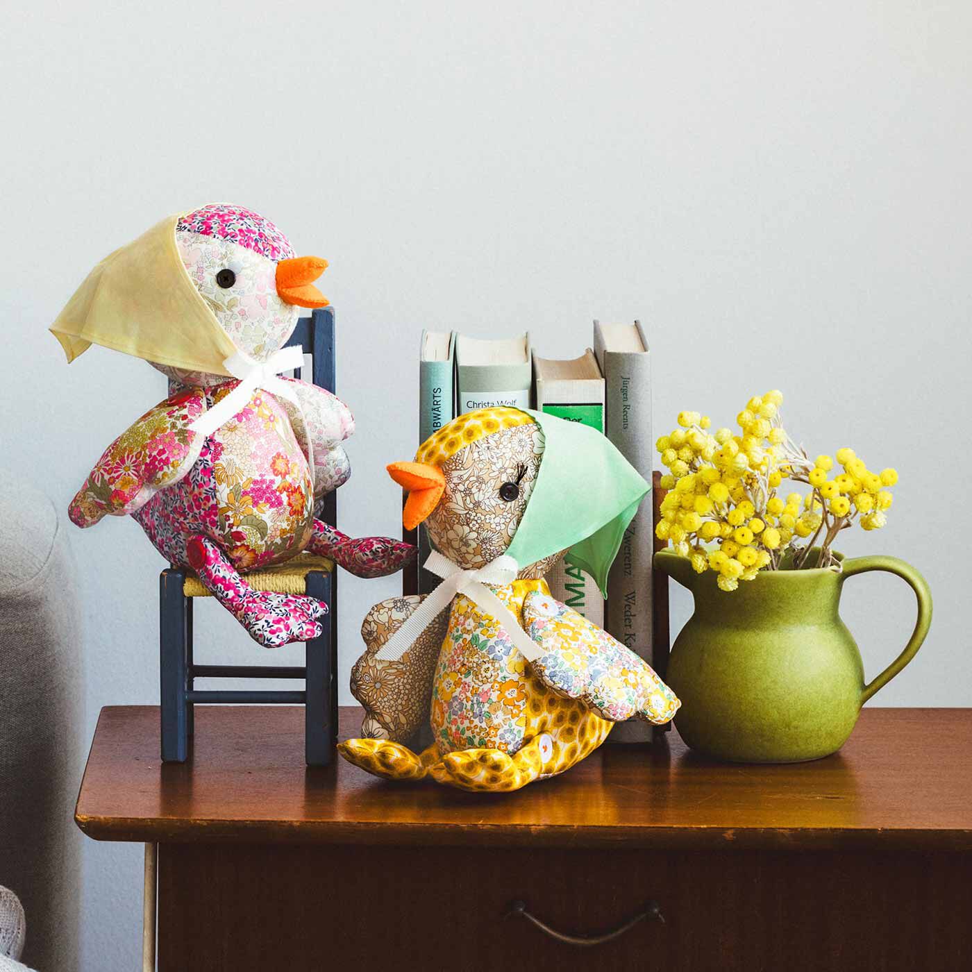 ハッピートイズパッチワーク ほっこりおちゃめなアヒルちゃん