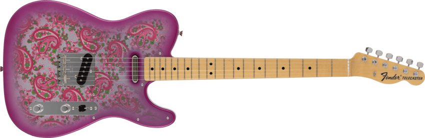 Made in Japan Limited Telecaster® Pink Paisley – Fender