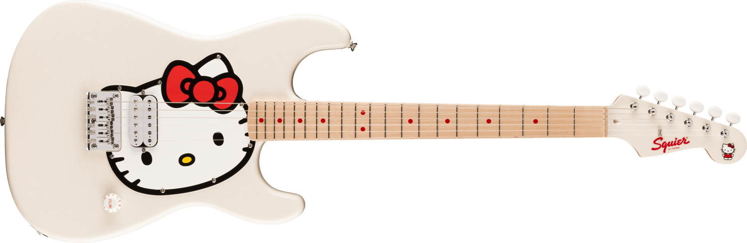 Fender® x Hello Kitty® White Stratocaster®