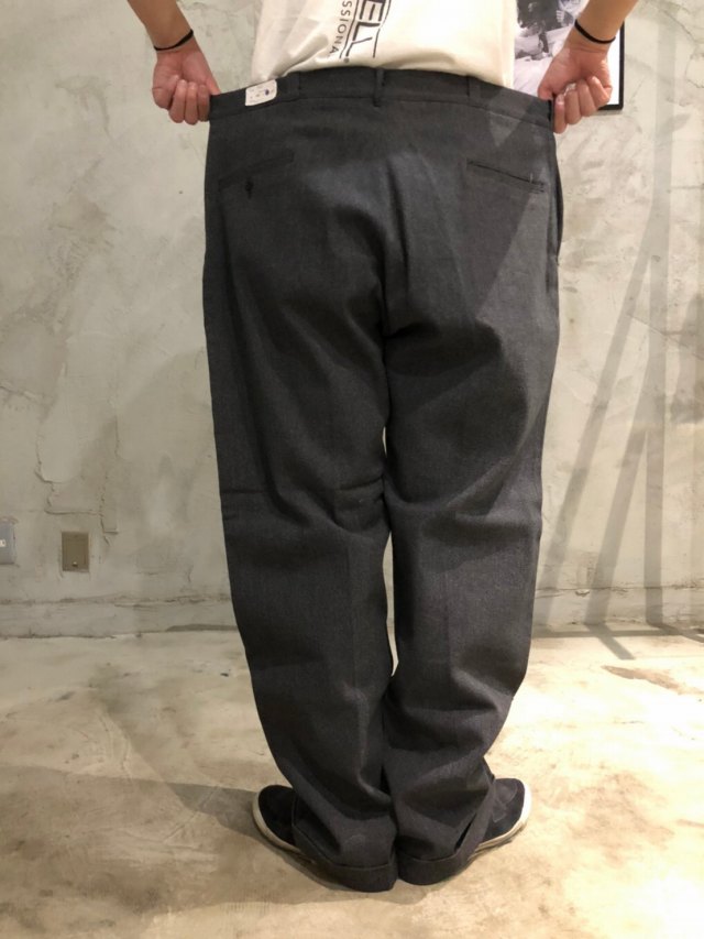 50年代 ウィップコード ソルト＆ペッパー柄 ワークパンツ 黒 ブラック