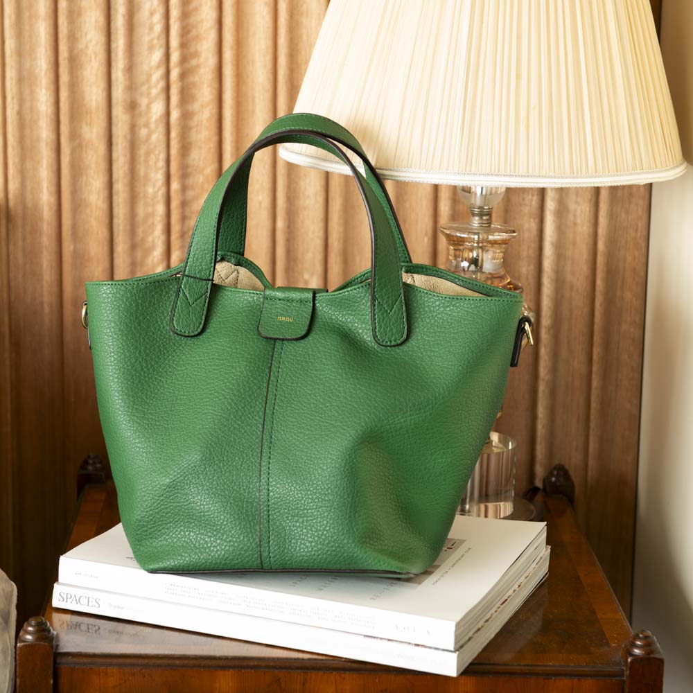 ナノ nano ソフトシュリンクハンドバッグ XKB(1266a）【FITHOUSE