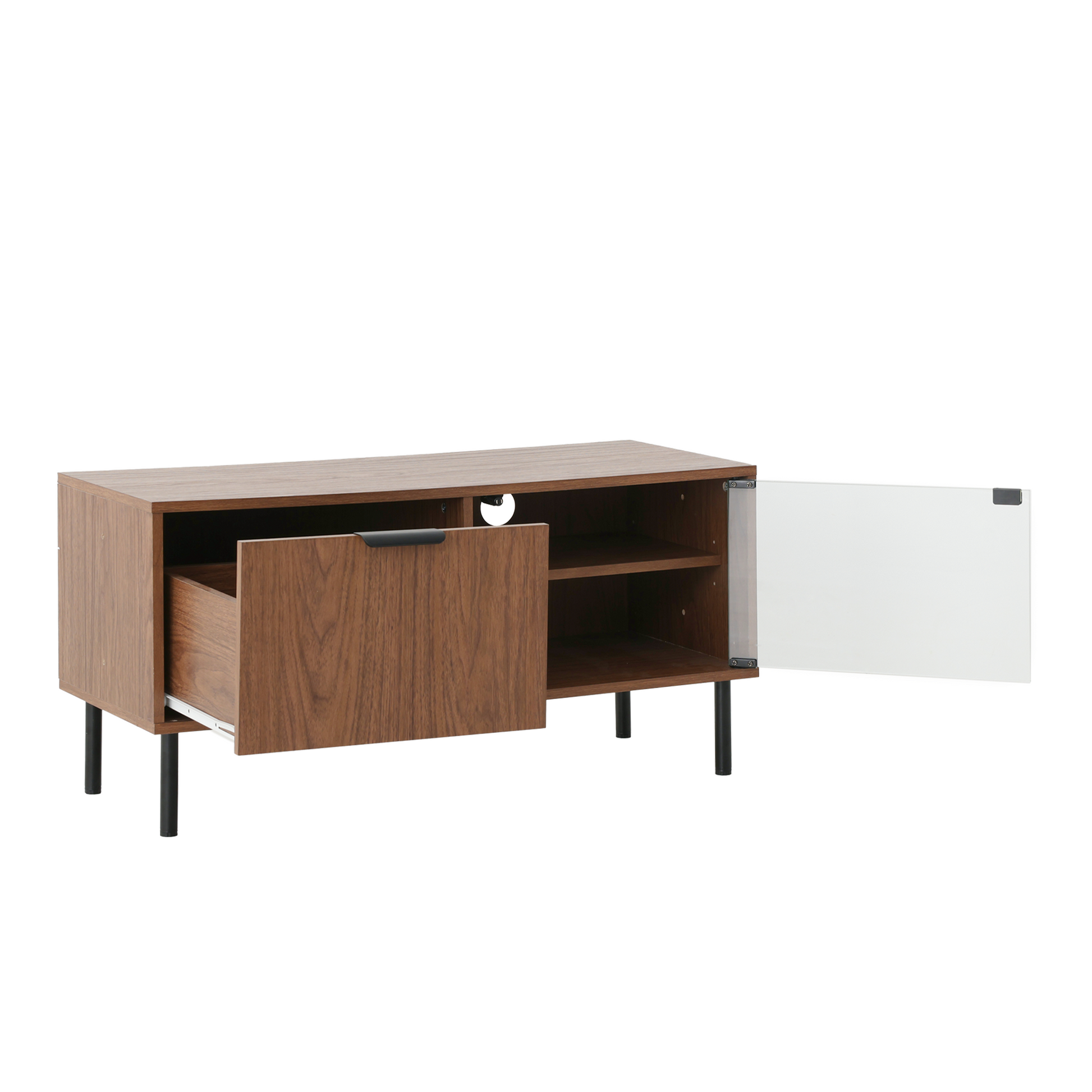 あす着] 幅幅97cm-193cm 拡張可能 テレビボード TV台 ローボード 木製