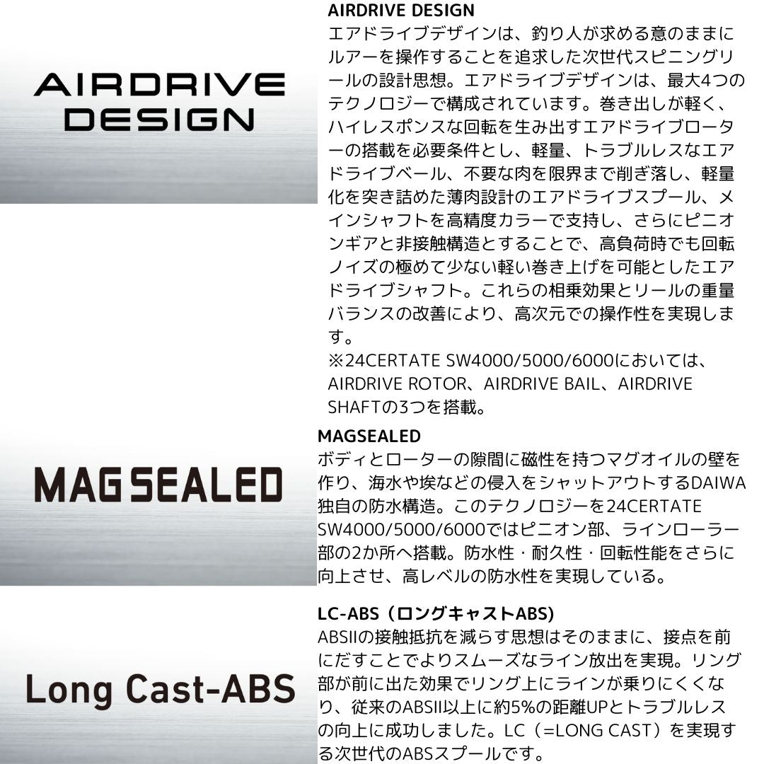 24 セルテートSW 6000-P – フィッシングマックス WEBSHOP