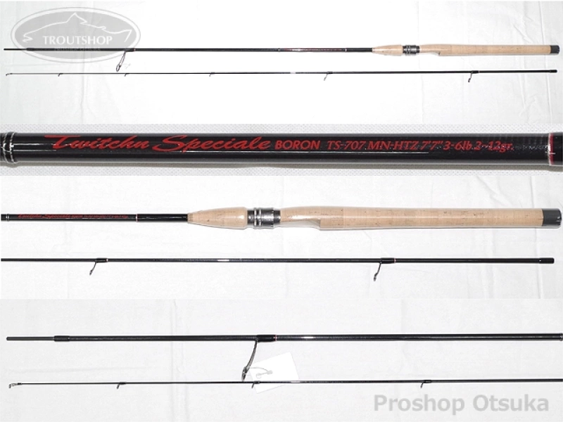 M&Nコーポレーション TS-707MN-HTZ 7.7ftライン3-6lbルアー2-12g - の