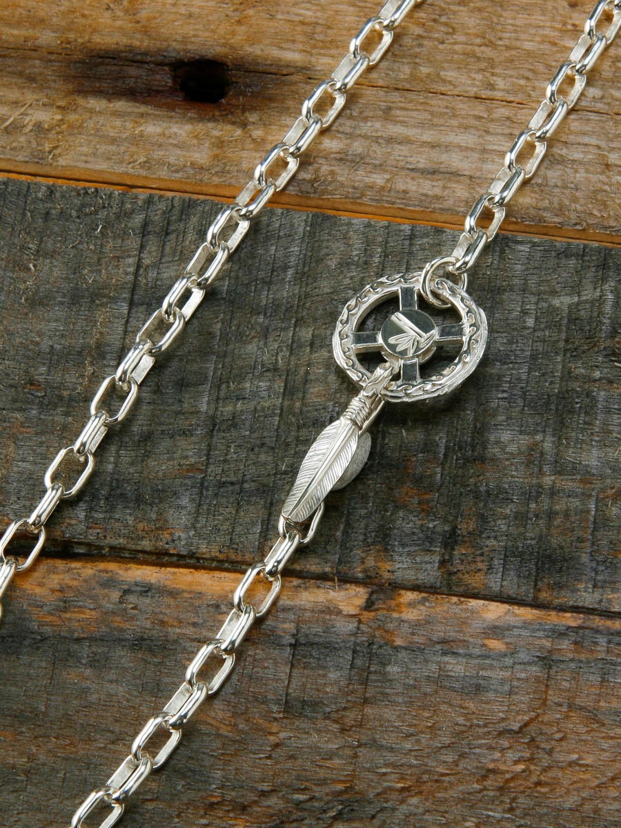 フェザーフック シルバーチェーン FN-JC-011 | THE FLAT HEAD