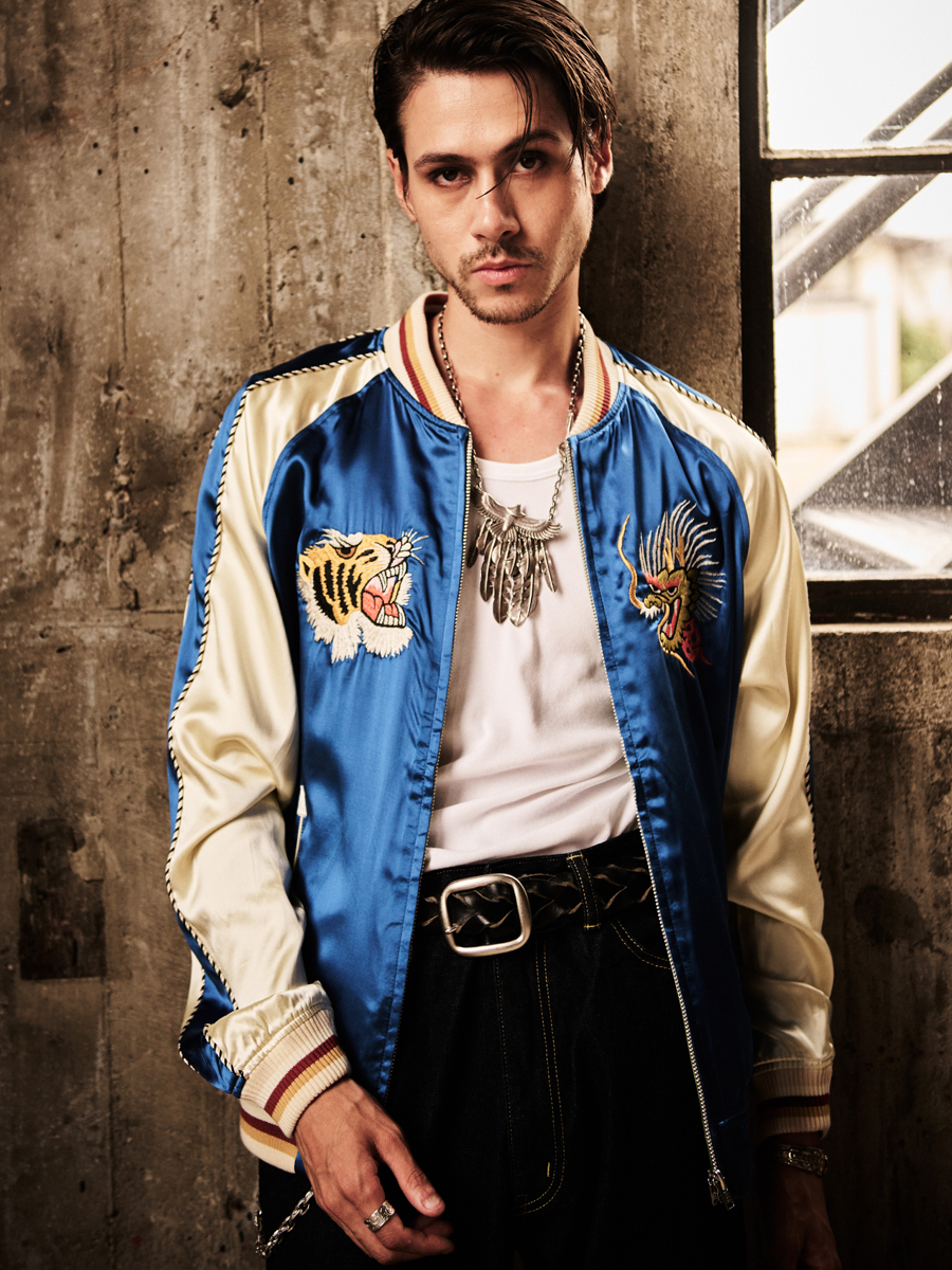 スーベニアジャケット タイガー&ドラゴン FN-OJ-SV003 | THE FLAT HEAD