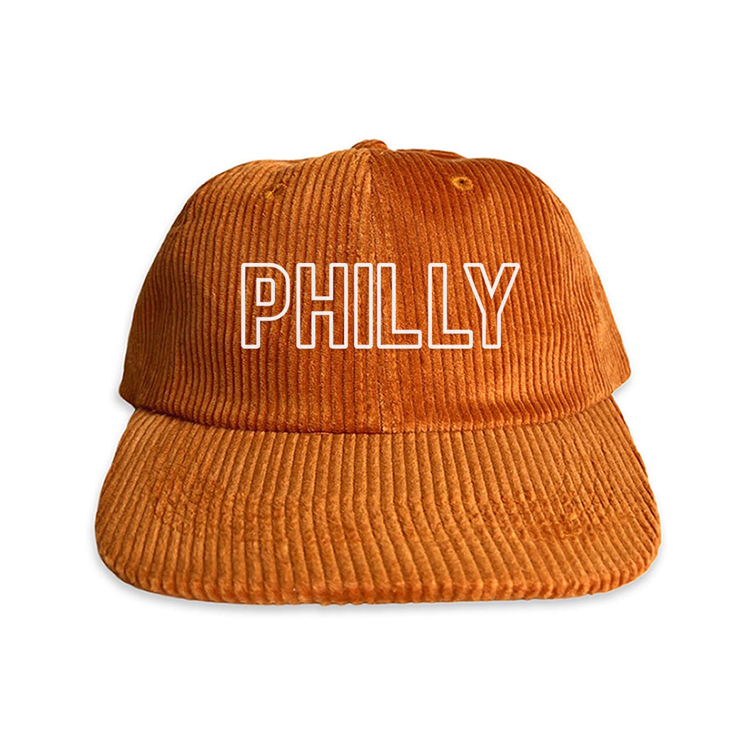 Philly Outline Corduroy Cap – Frankie Jean