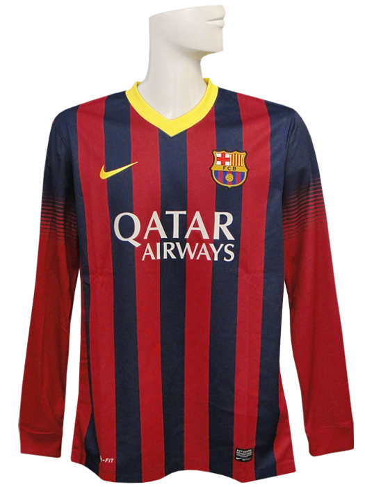NIKE ナイキ バルセロナ ロナウジーニョ 10番 長袖ユニフォーム サード