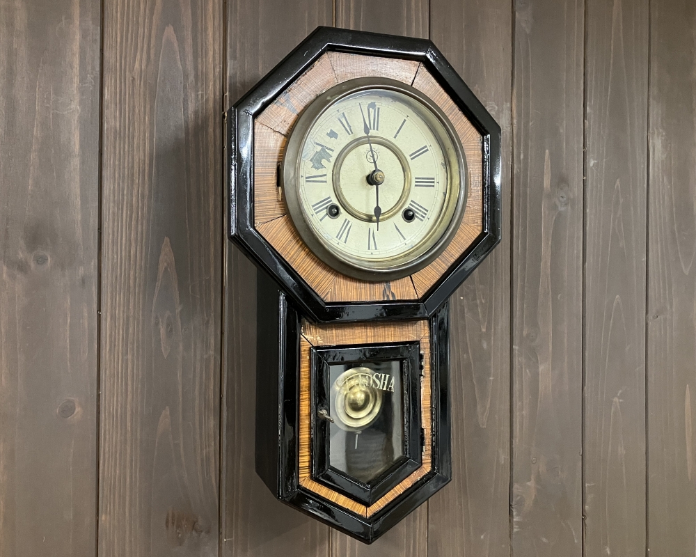 アンティーク】精工舎 八角時計 掛時計 ゼンマイ式 OH済 | 時計屋復刻堂