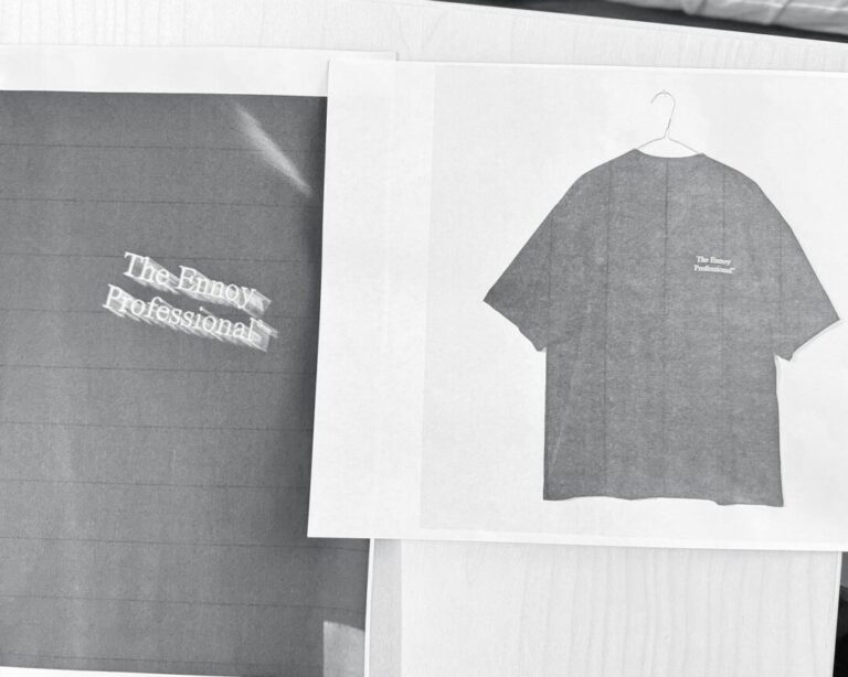 ENNOY “PROFESSIONAL LOGO T-SHIRT”が2024年 7/13 発売予定 (エンノイ