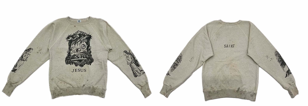 SAINT M×××××× × 村上隆 コラボアパレルが12/21 20:00~webにて発売