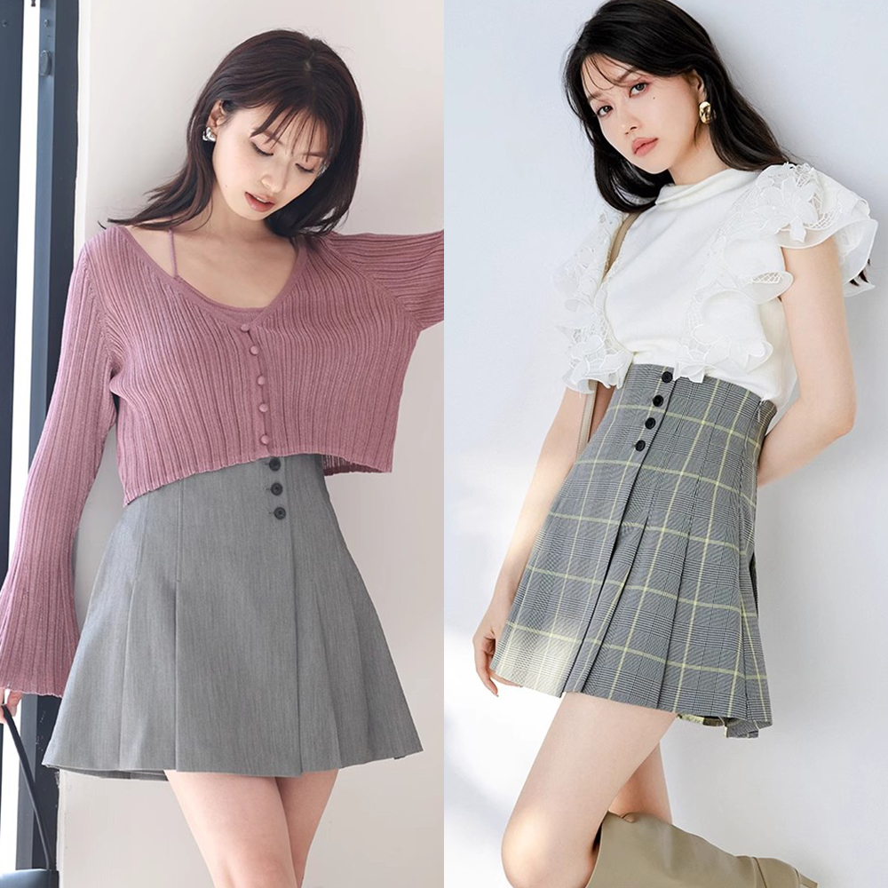 Fubail / サイドプリーツスカショーパン