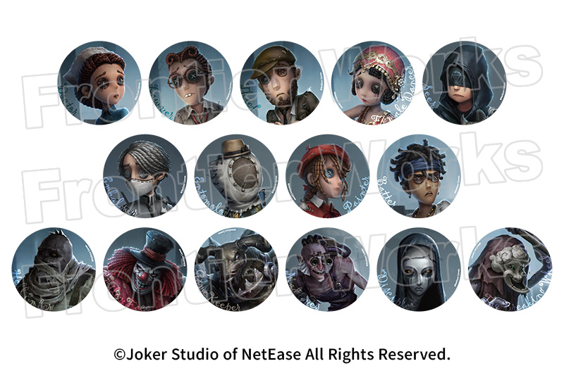 第五人格 C102 コミケ サマーダイブ 漁師 グレイス 缶バッジ コミケ102