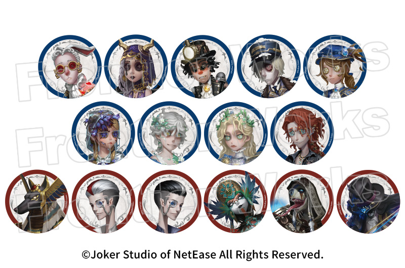 第五人格 写真家 birthday 缶バッジ 第五人格 記念日 写真家 ジョゼフ