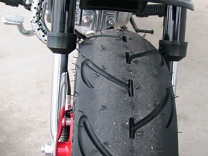 ノーマルモンキーに8インチ4.0Jワイドホイールを装着する | Gクラフト