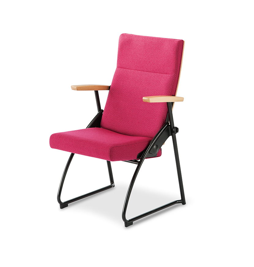劇場・ホール向けスタッキングチェア「HARU chair ハルチェア」 TS