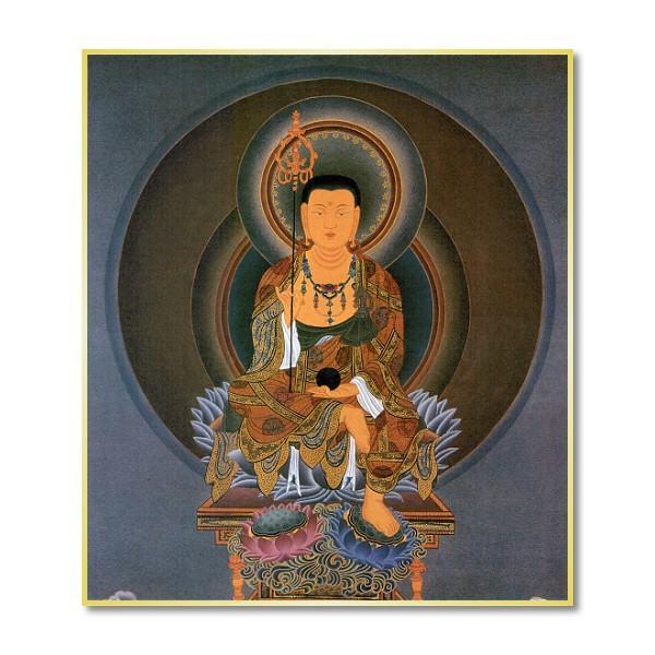 仏画色紙 地蔵菩薩 - 香老舗 高野山大師堂