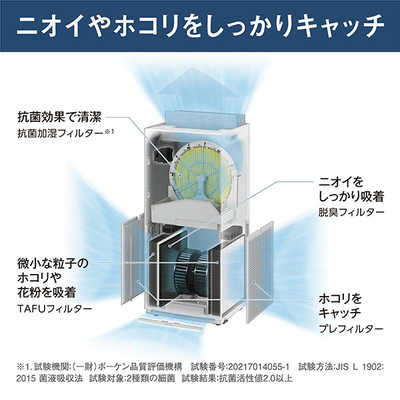 ダイキン DAIKIN 【アウトレット】加湿空気清浄機 空気清浄:41畳まで