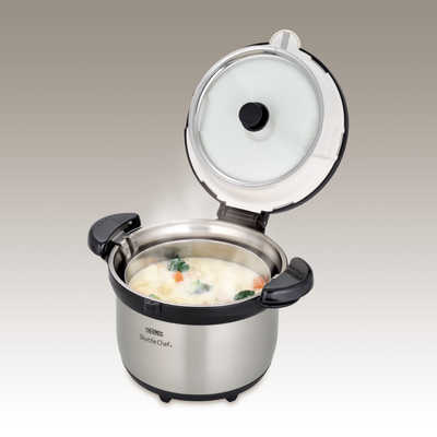 サーモス 真空保温調理器 シャトルシェフ クリアステンレス KBG-3000