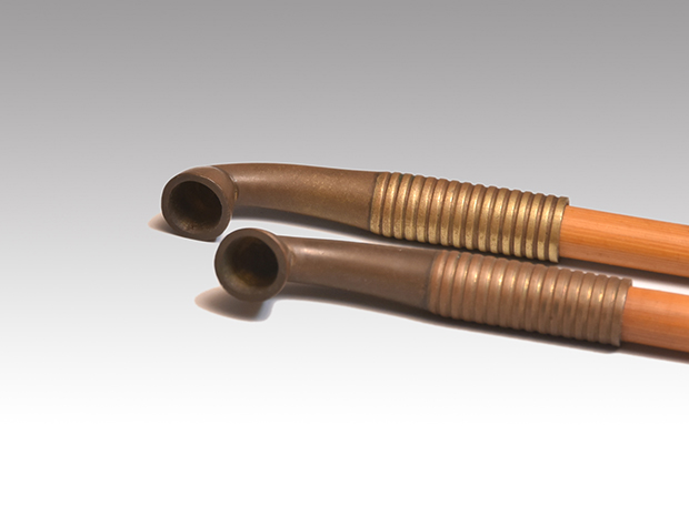 茶席用 キセル 2本 長煙管 | 古美術ささき