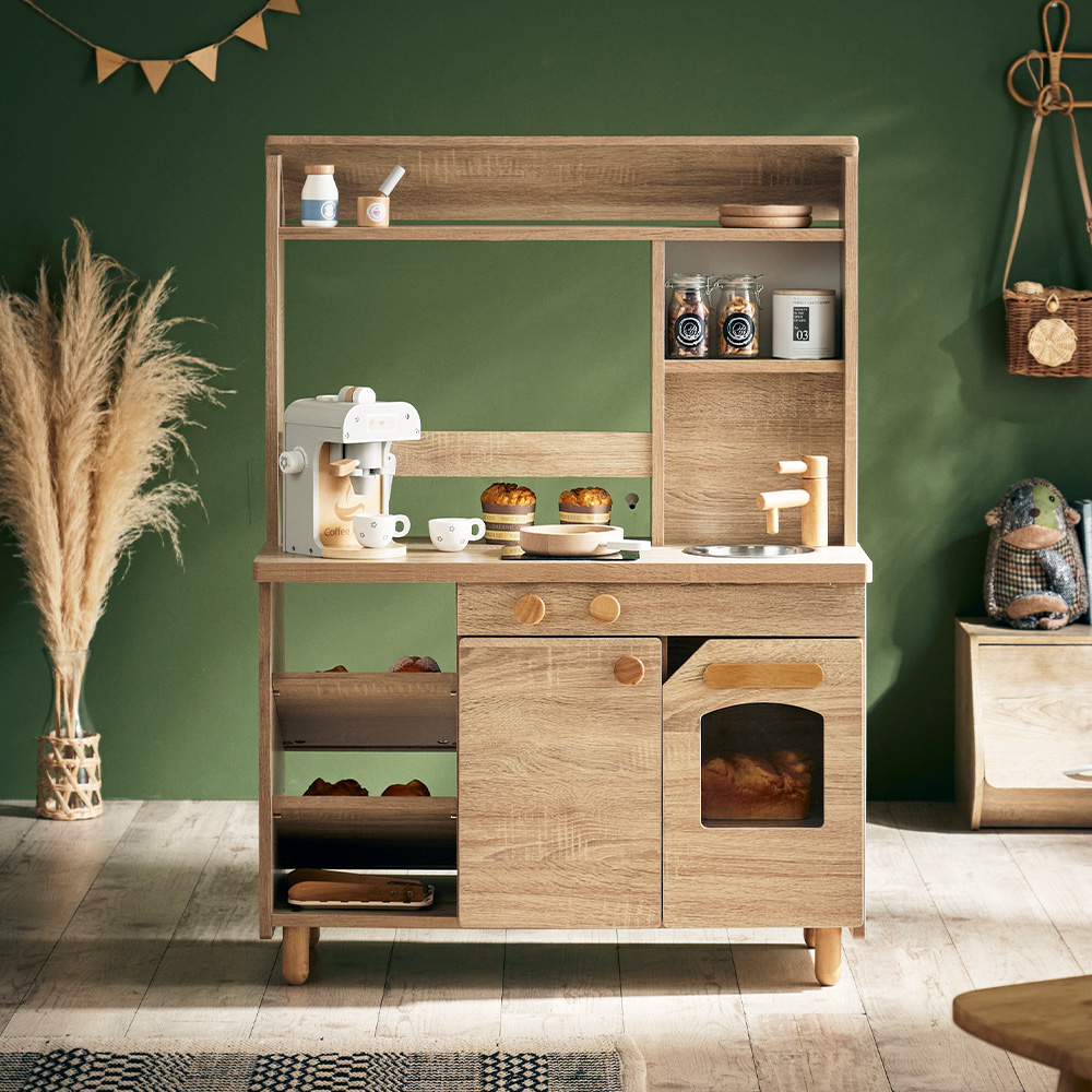 ままごとキッチン お店やさん poet cafe(ポエトカフェ) A type 4色対応