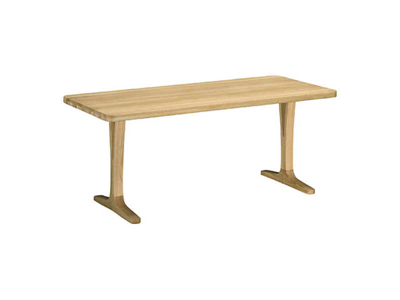 カリモク家具 ダイニングオーダーテーブル スタンダードタイプ 2本脚