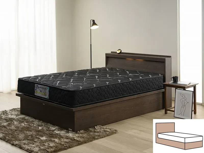 Cassinaカッシーナ 「TAM/タム」 セミダブルサイズベッドフレーム②